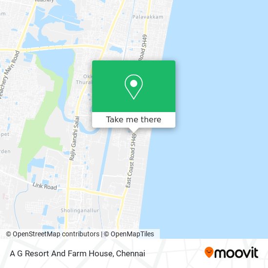 A G Resort And Farm House map