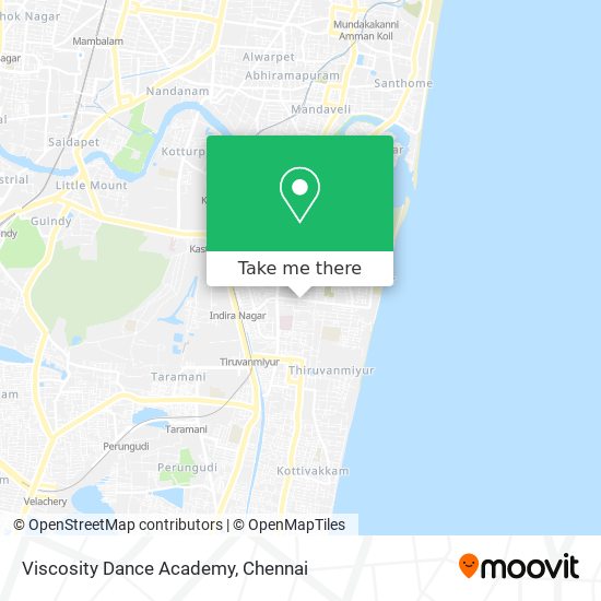 Viscosity Dance Academy map