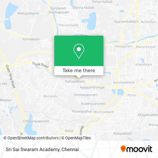 Sri Sai Swaram Academy map