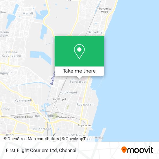 First Flight Couriers Ltd map