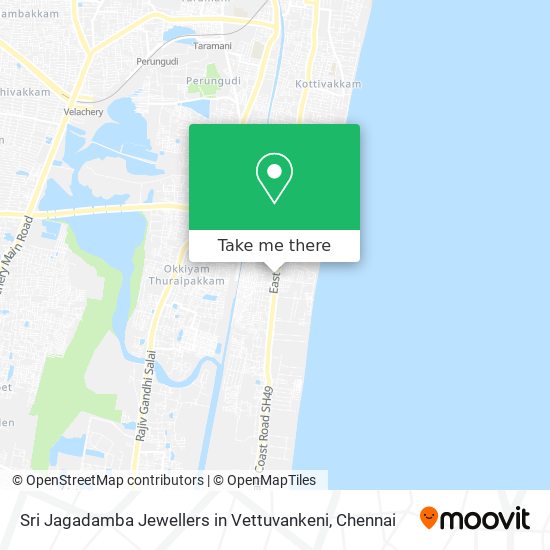 Sri Jagadamba Jewellers in Vettuvankeni map
