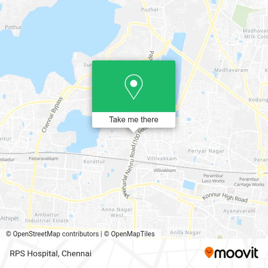 RPS Hospital map
