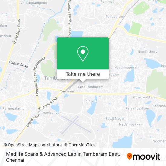 Medlife Scans & Advanced Lab in Tambaram East map