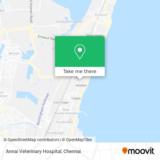 Annai Veterinary Hospital map