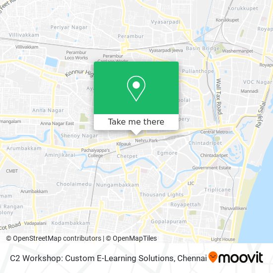 C2 Workshop: Custom E-Learning Solutions map