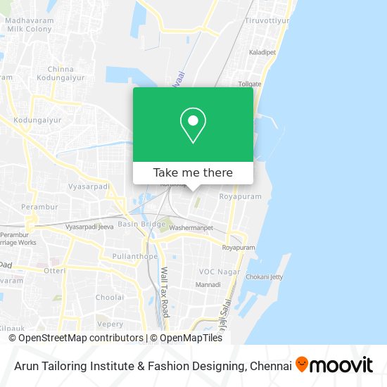 Arun Tailoring Institute & Fashion Designing map