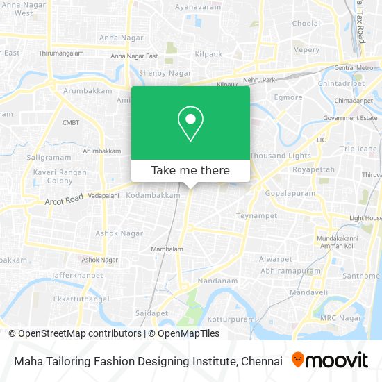 Maha Tailoring Fashion Designing Institute map