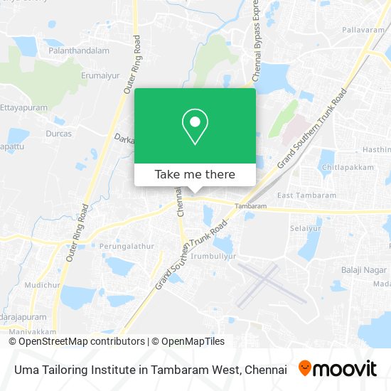 Uma Tailoring Institute in Tambaram West map
