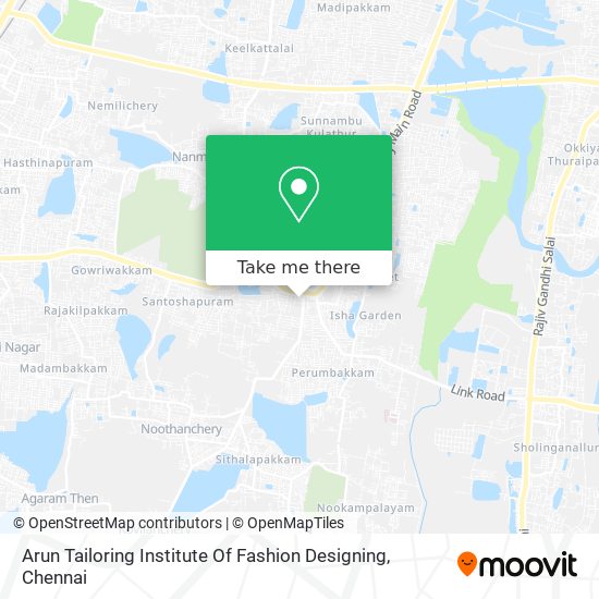 Arun Tailoring Institute Of Fashion Designing map