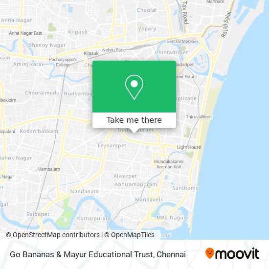 Go Bananas & Mayur Educational Trust map
