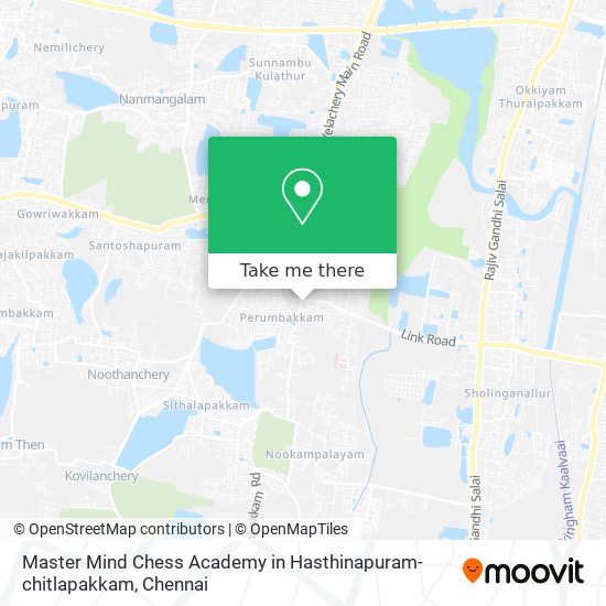 Master Mind Chess Academy in Hasthinapuram-chitlapakkam map