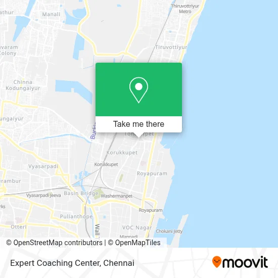 Expert Coaching Center map