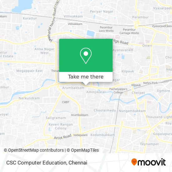 CSC Computer Education map
