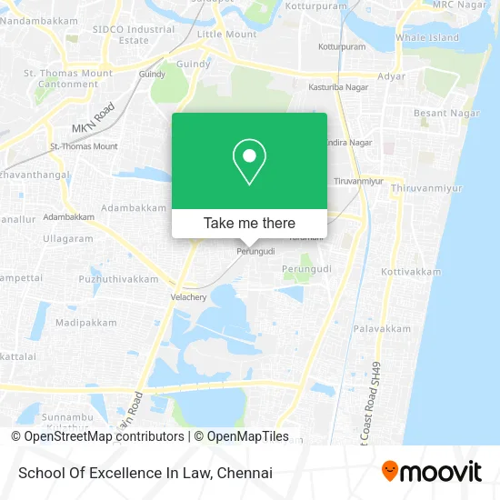 School Of Excellence In Law map