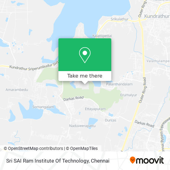 Sri SAI Ram Institute Of Technology map