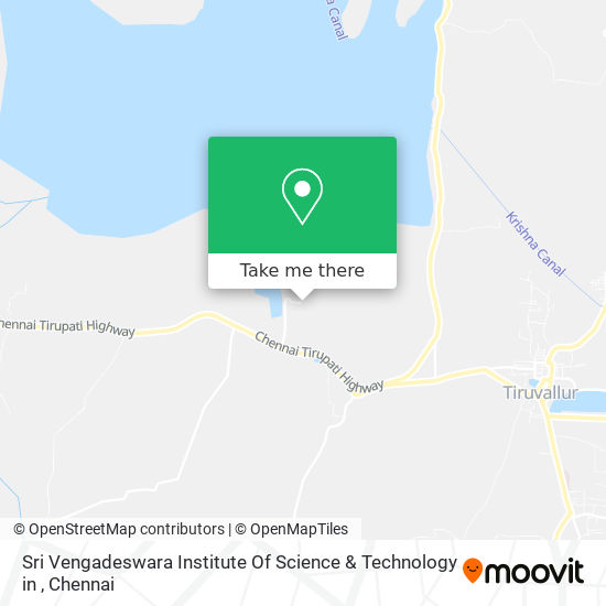 Sri Vengadeswara Institute Of Science & Technology in map