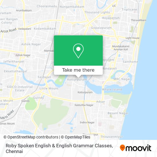 Roby Spoken English & English Grammar Classes map