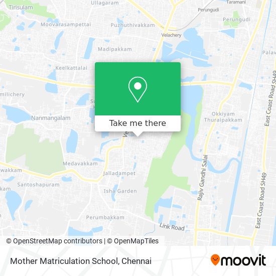 Mother Matriculation School map