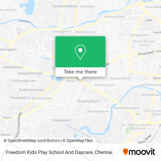 Freedom Kids Play School And Daycare map