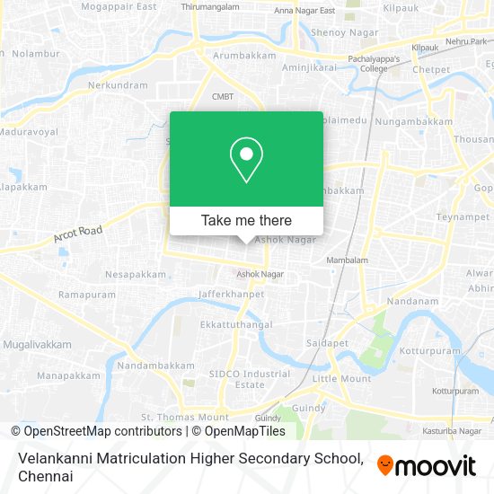 Chennai To Velankanni Route Map How To Get To Velankanni Matriculation Higher Secondary School In Egmore  Nungabakkam By Bus, Train Or Metro?
