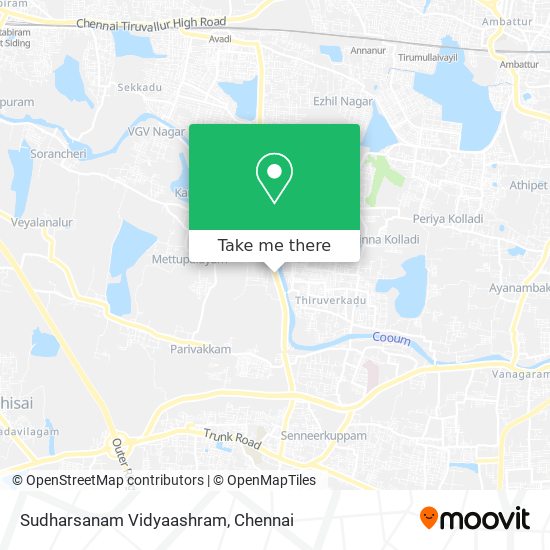 Sudharsanam Vidyaashram map