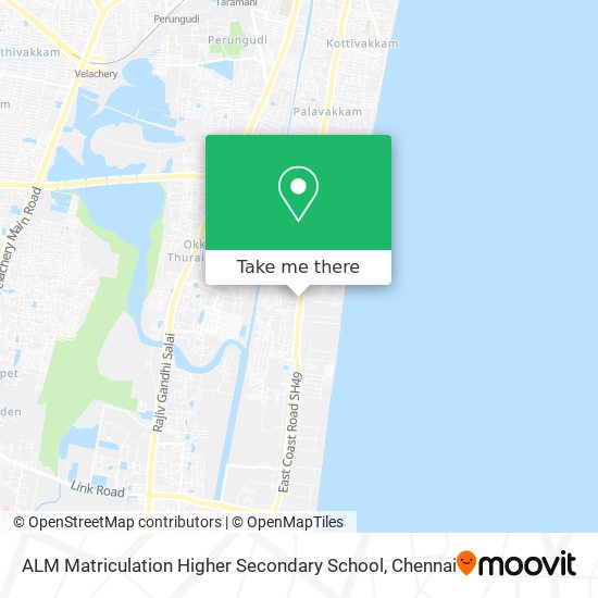 ALM Matriculation Higher Secondary School map