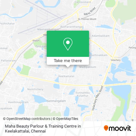 Maha Beauty Parlour & Training Centre in Keelakattalai map
