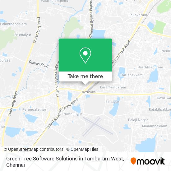 Green Tree Software Solutions in Tambaram West map