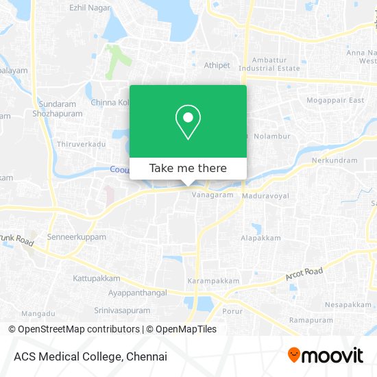 ACS Medical College map