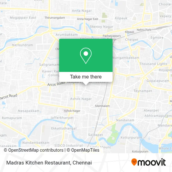 Madras Kitchen Restaurant map