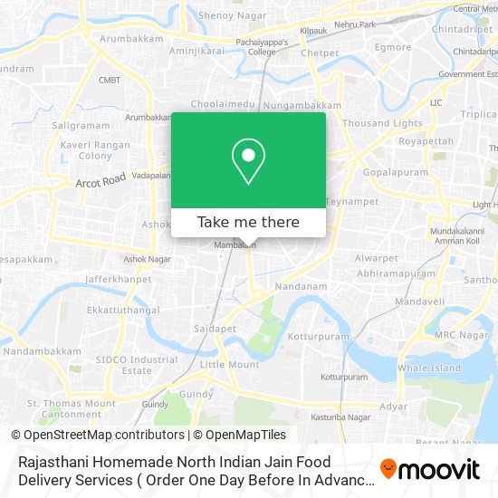 Rajasthani Homemade North Indian Jain Food Delivery Services ( Order One Day Before In Advance) in map