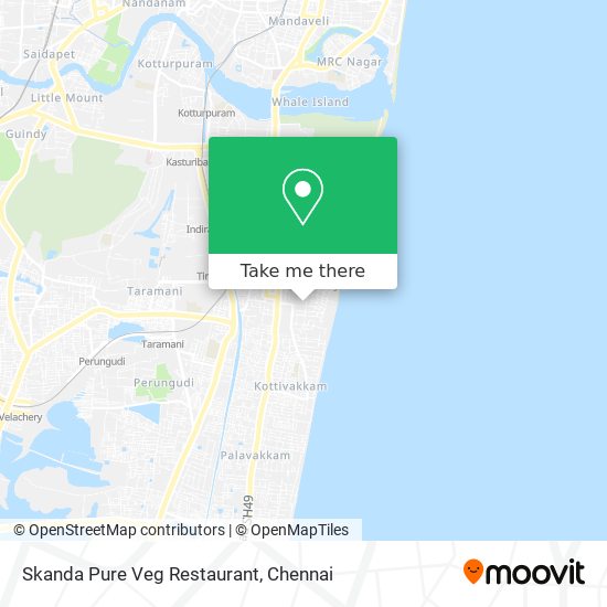 Skanda Pure Veg Restaurant map