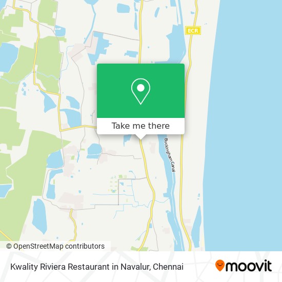 Kwality Riviera Restaurant in Navalur map
