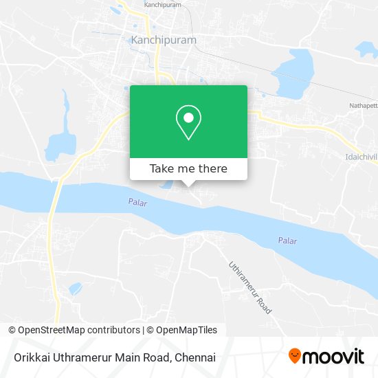 Orikkai Uthramerur Main Road map