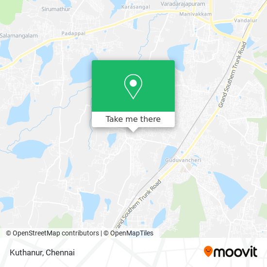 Kuthanur map