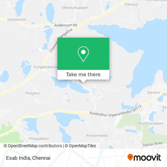 Esab India map