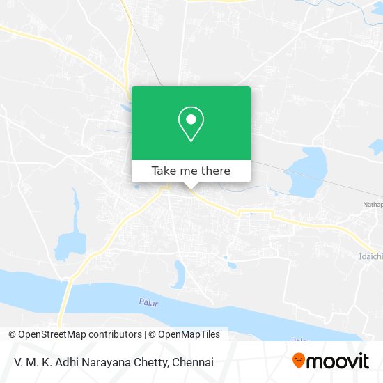 V. M. K. Adhi Narayana Chetty map