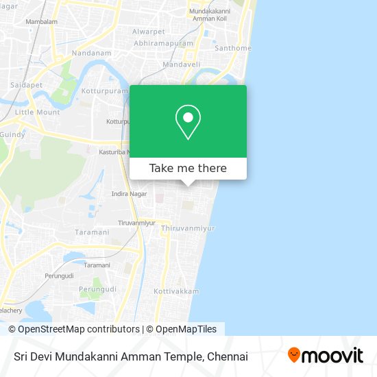 Sri Devi Mundakanni Amman Temple map