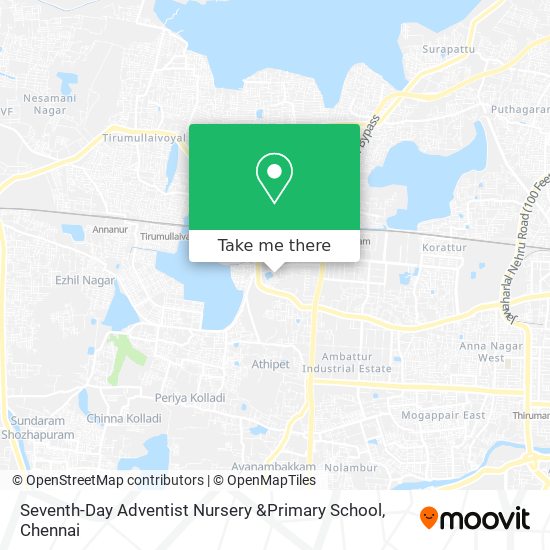 Seventh-Day Adventist Nursery &Primary School map