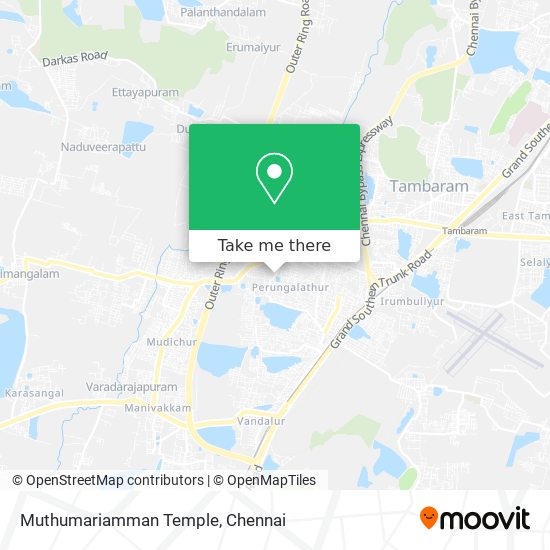 Muthumariamman Temple map