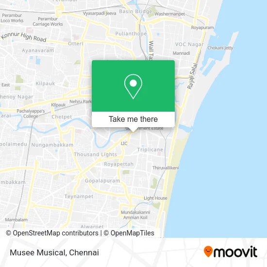 Musee Musical map