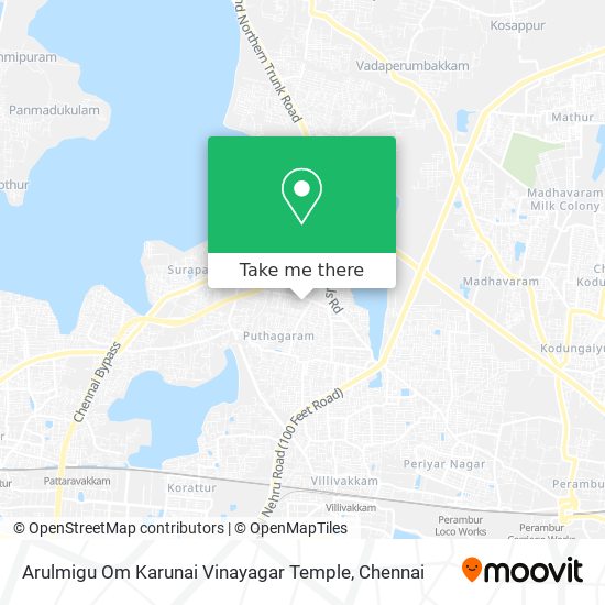 Arulmigu Om Karunai Vinayagar Temple map