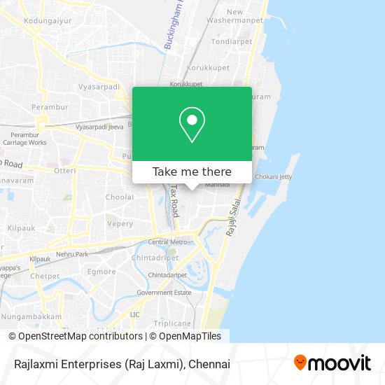 Rajlaxmi Enterprises (Raj Laxmi) map