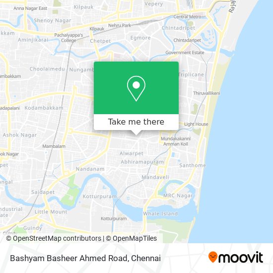 Bashyam Basheer Ahmed Road map