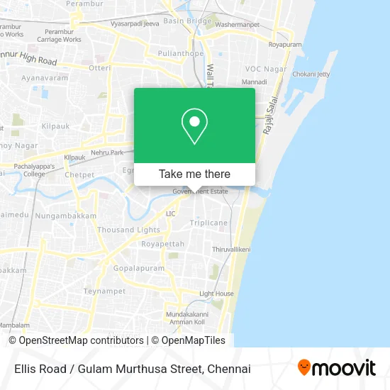 Ellis Road / Gulam Murthusa Street map