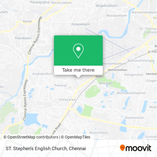ST. Stephen's English Church map