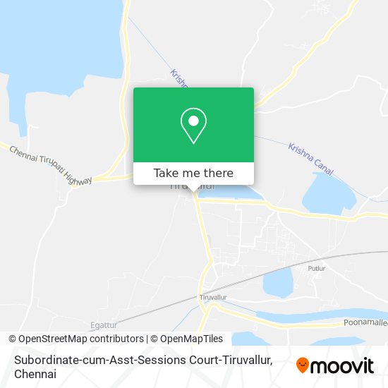 Subordinate-cum-Asst-Sessions Court-Tiruvallur map