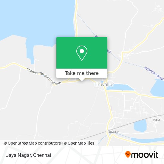 Jaya Nagar map