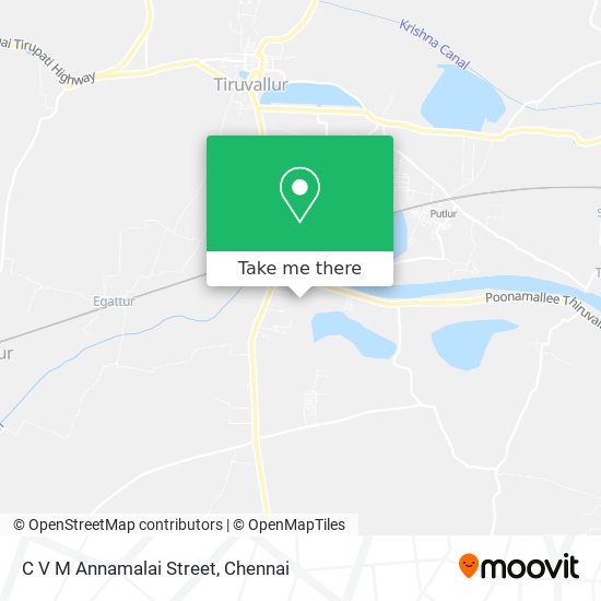 C V M Annamalai Street map