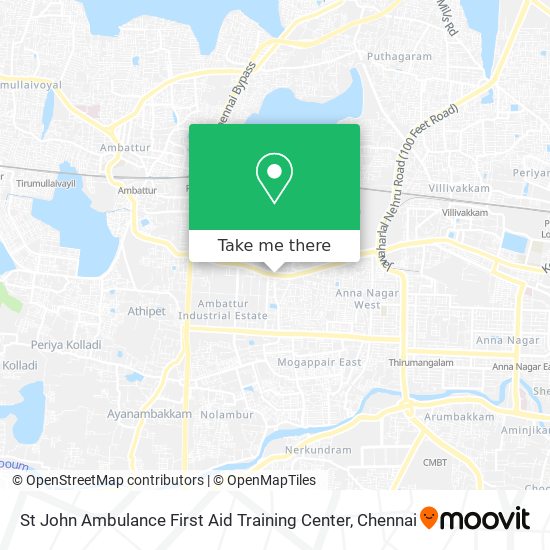 St John Ambulance First Aid Training Center map